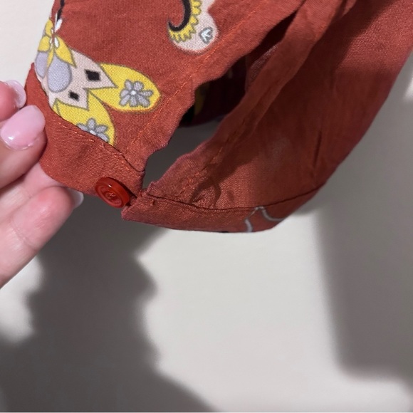 Jaase Indiana Floral Maxi Dress Rust and Floral - Picture 6 of 8